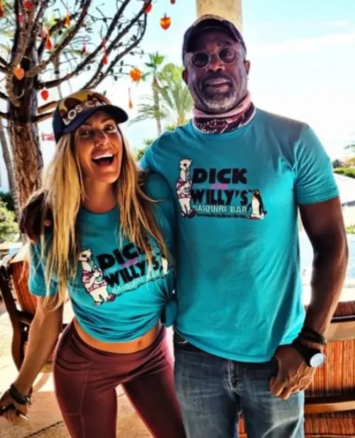 Kate Quigley and her ex-boyfriend Darius Rucker